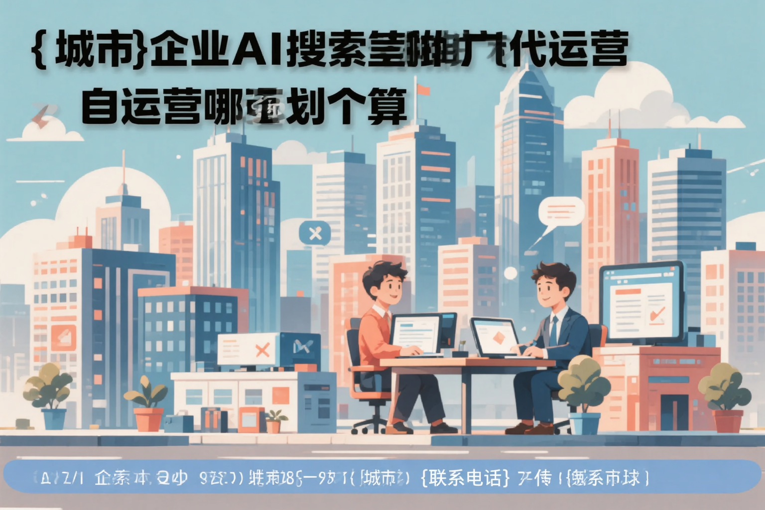 巴中企业AI搜索推广代运营和自运营哪个更划算