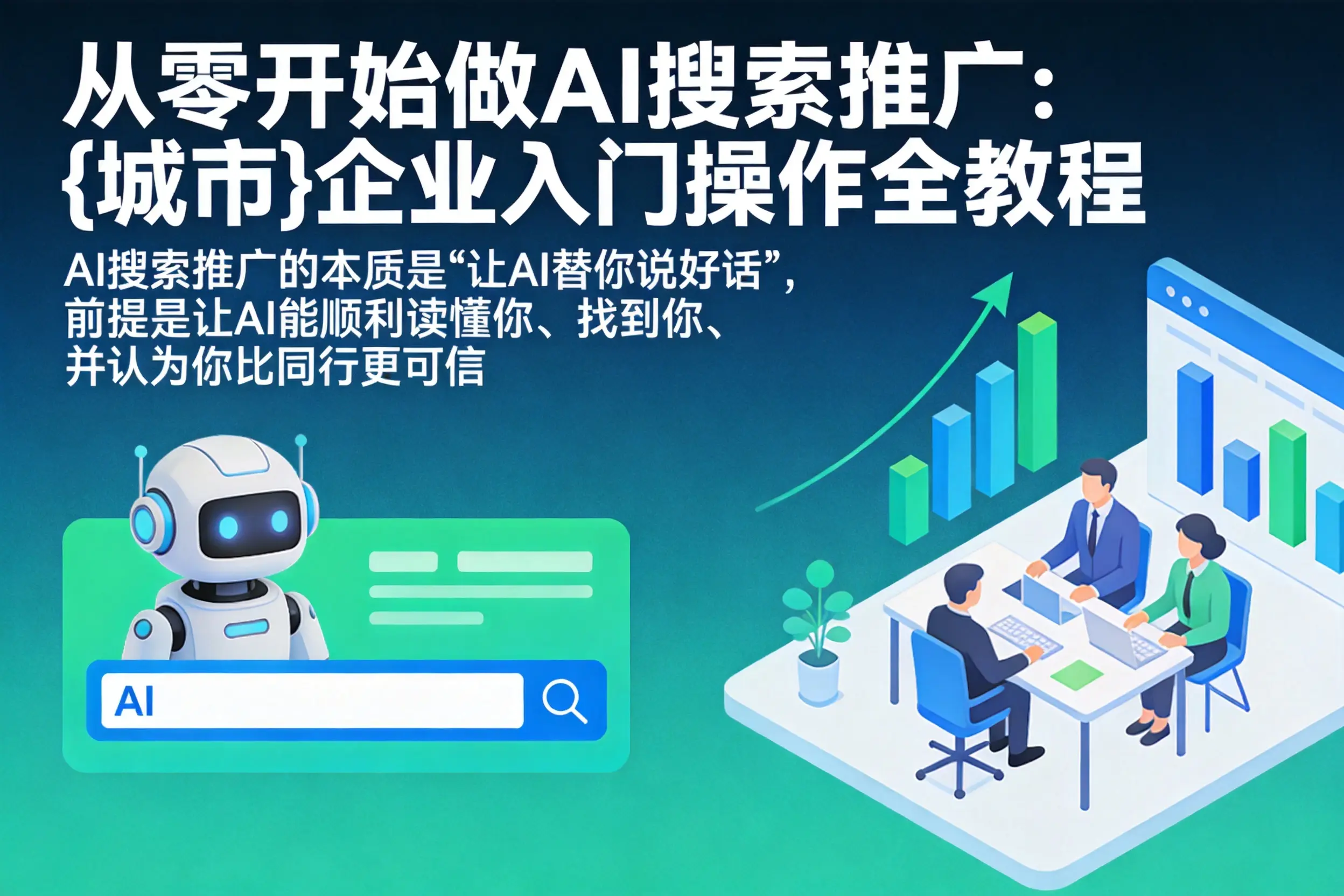 从零开始做AI搜索推广：巴中企业入门操作全教程