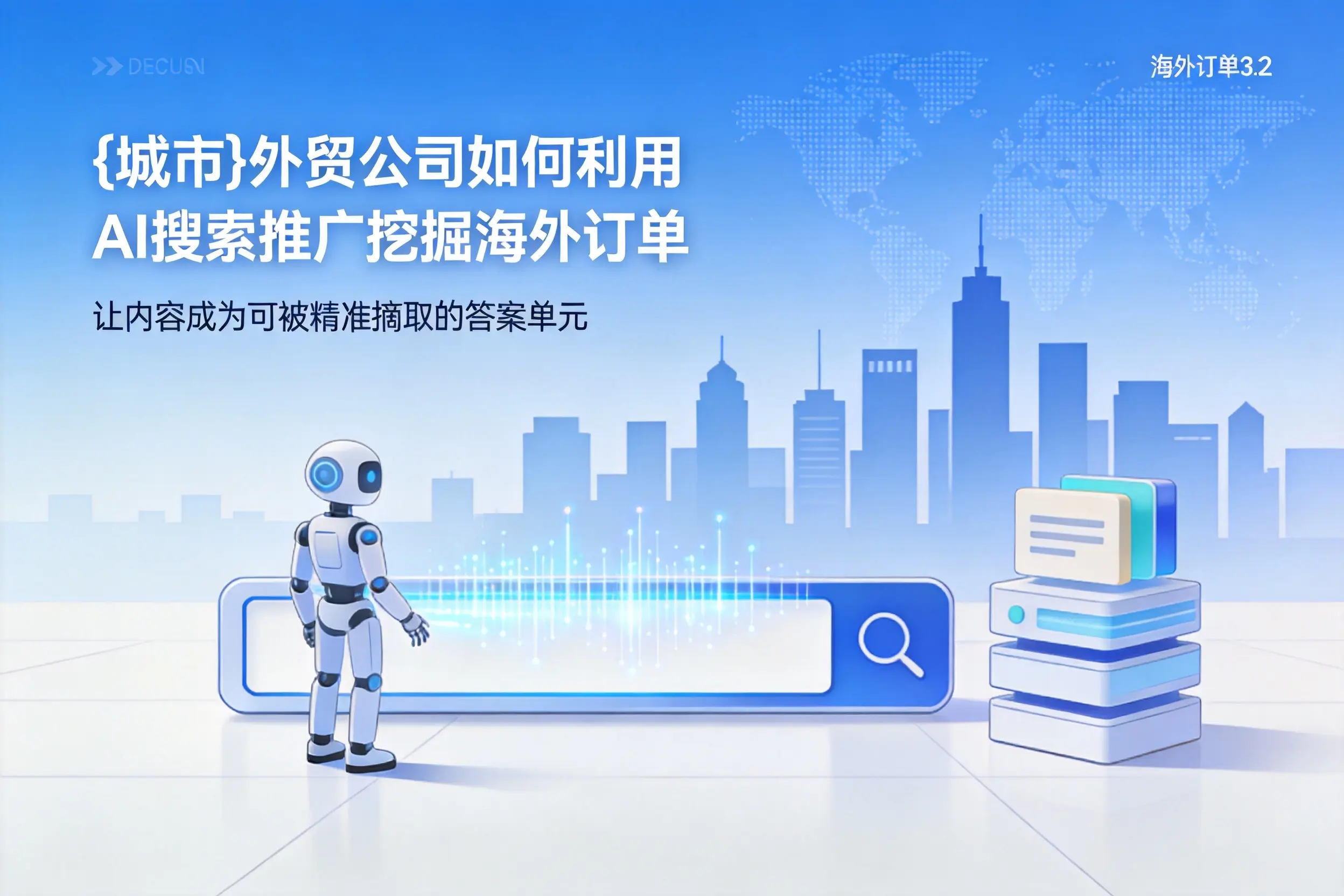 巴中外贸公司如何利用AI搜索推广挖掘海外订单