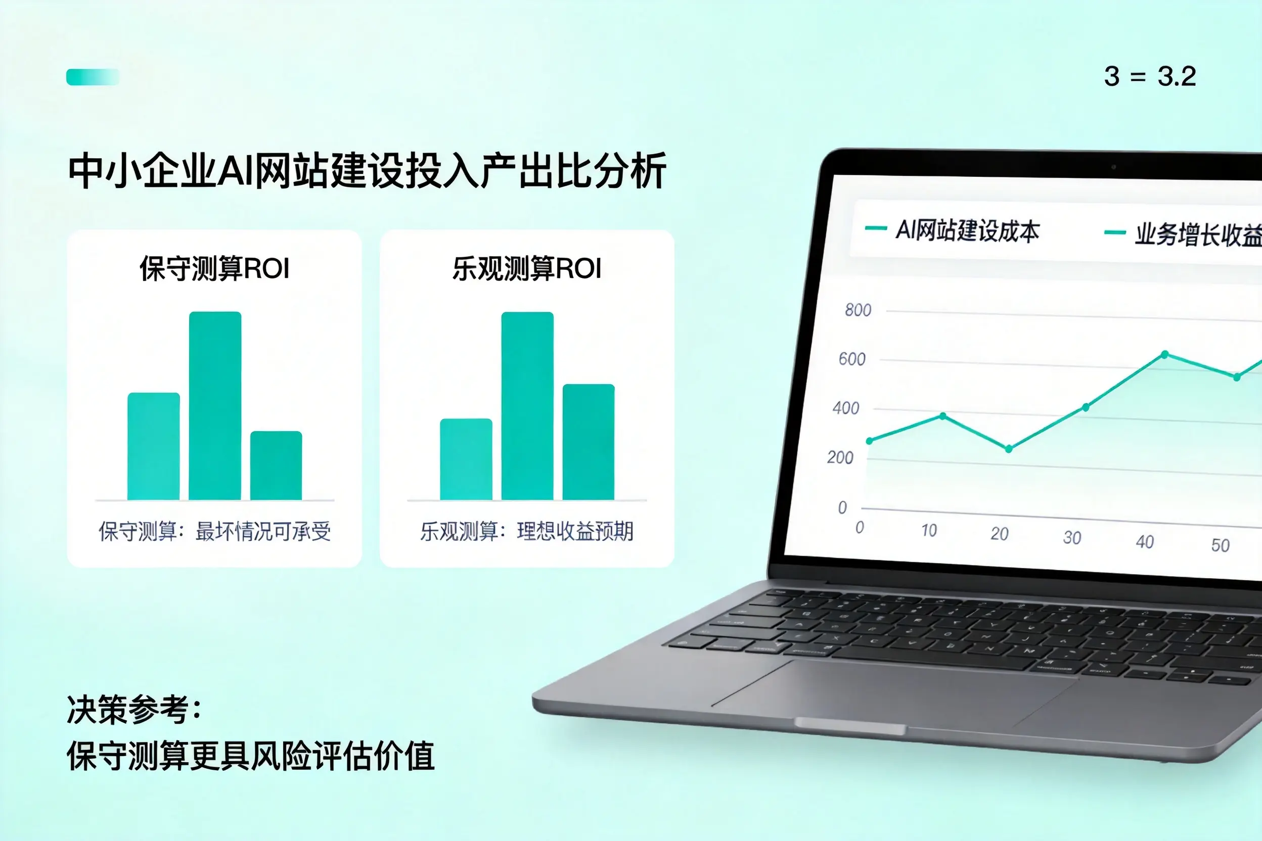 巴中中小企业AI网站建设投入产出比怎么算？先看这份分析