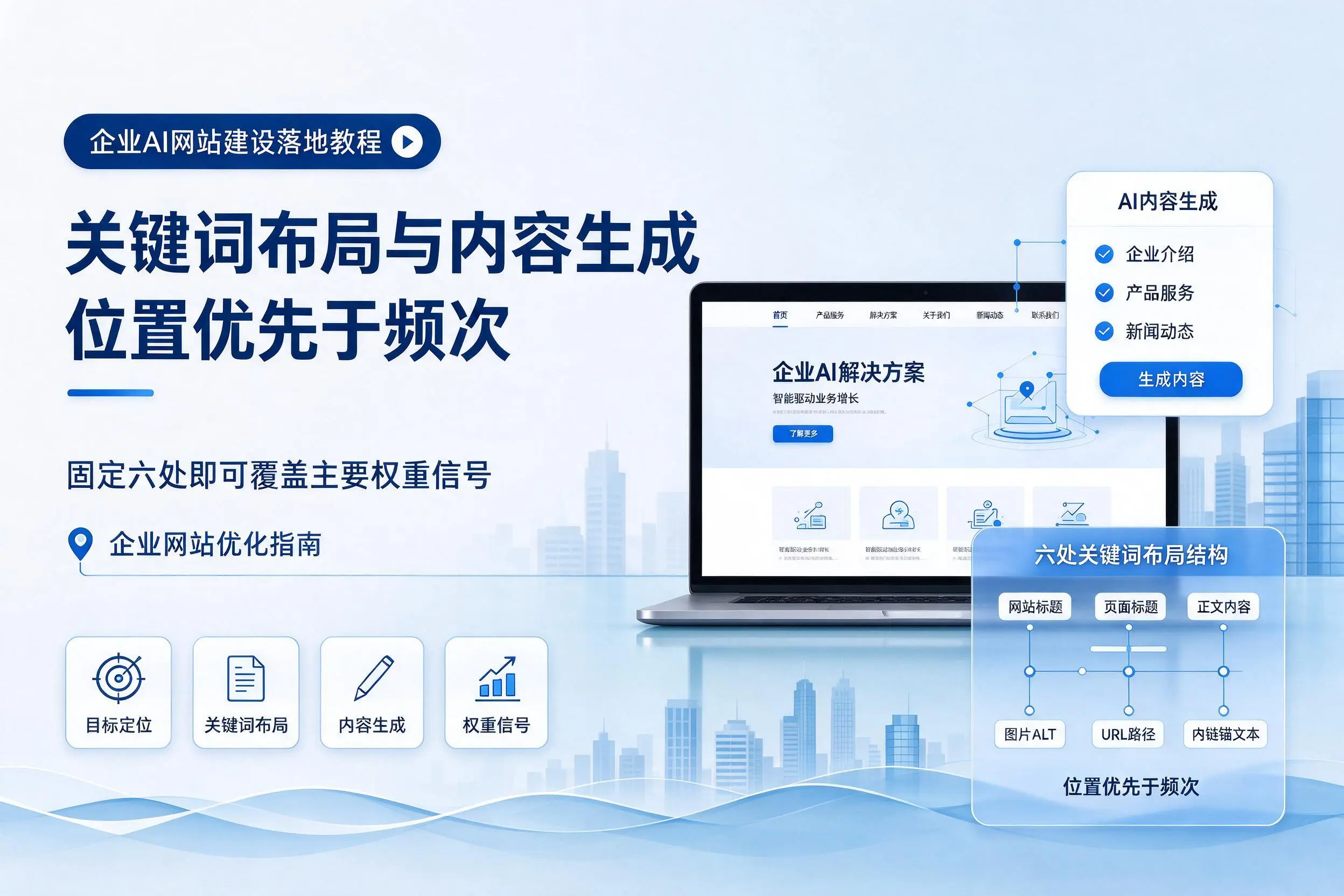 巴中企业AI网站建设落地教程：关键词布局与内容生成